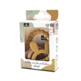 Silicone and Beech Teether “RABIT” Yellow /package/